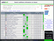 Tablet Screenshot of gr.zulubet.com